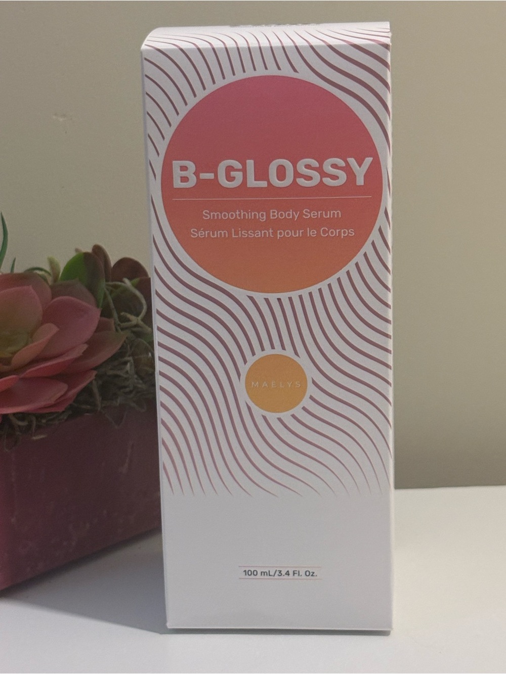 MAËLYS B-GLOSSY Smoothing Body Serum 3.4 fl oz / 100 mL BNIB